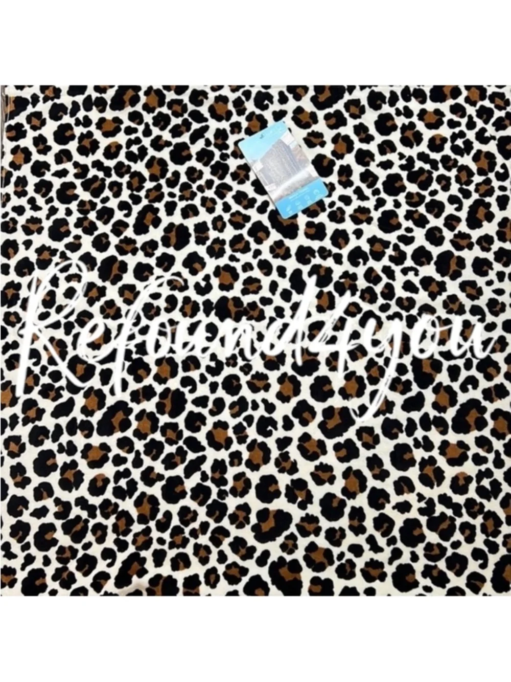 Loft - ‘Animal Print Leopard’ Beach Towel. 36” x 68”. NWT. Firm!